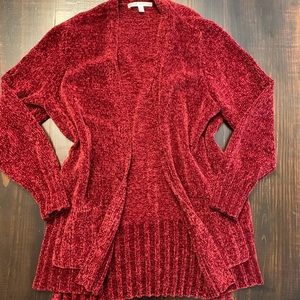 Seven7 soft cozy open cardigan (with pockets!)